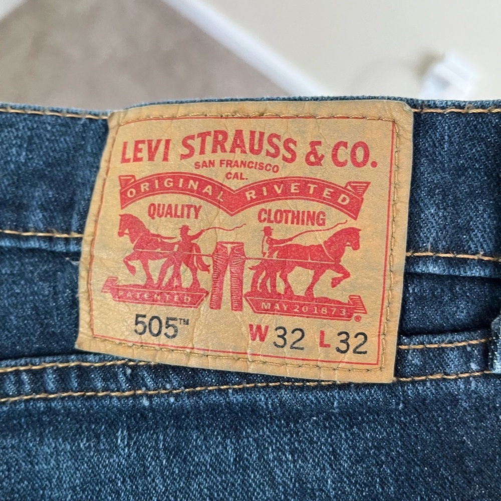 Levi menswear jeans 505 regular fit